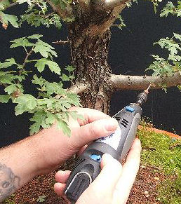 drilling out uro with dremel